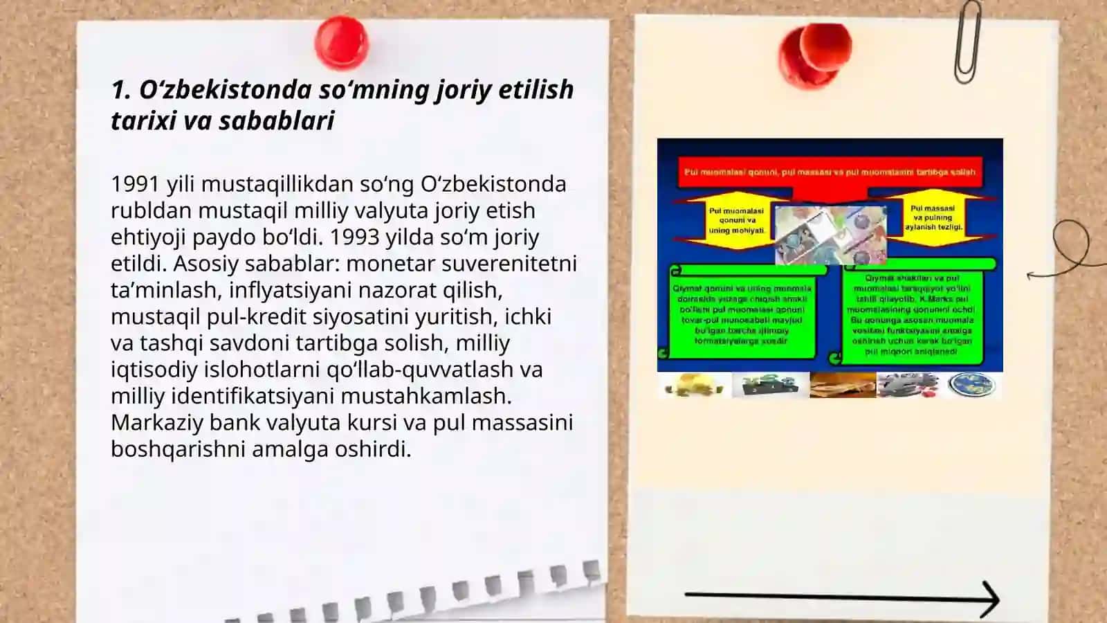Oʻzbekistonda soʻmning joriy etilish tarixi va sabablari 3
