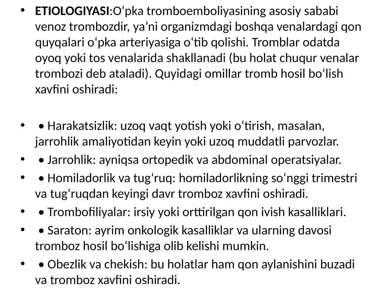 O‘pkaarteriyasiTromboemboliyasi 3