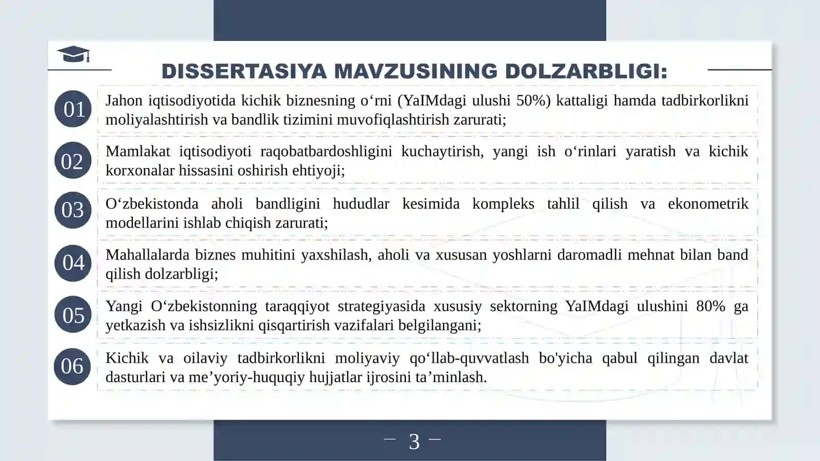 TADBIRKORLIK SUBYEKTLARIDA MOLIYALASHTIRISHNI TAKOMILLASHTIRISH ASOSIDAAHOLIBANDLIGINI TA’MINLASH 3