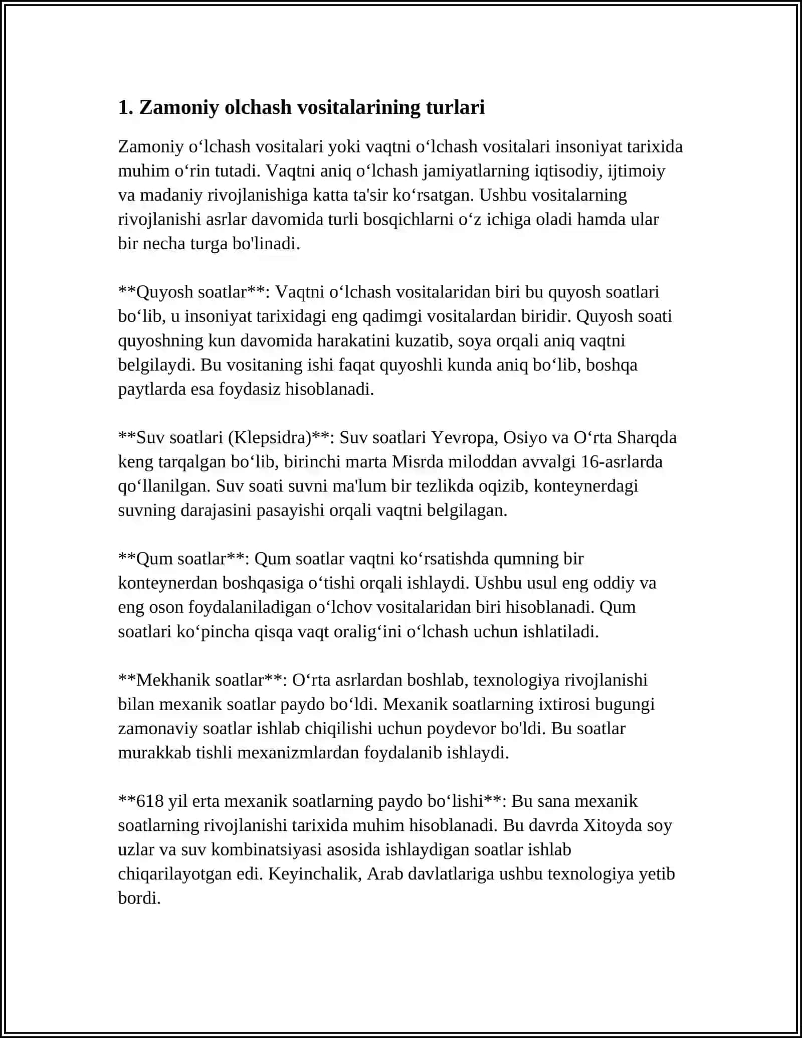 ZAMONIVIY OLCHASH VOSITALARI. YANGI TIPDAGI NAZORAT-OLCHASH ASBOBLARI 3