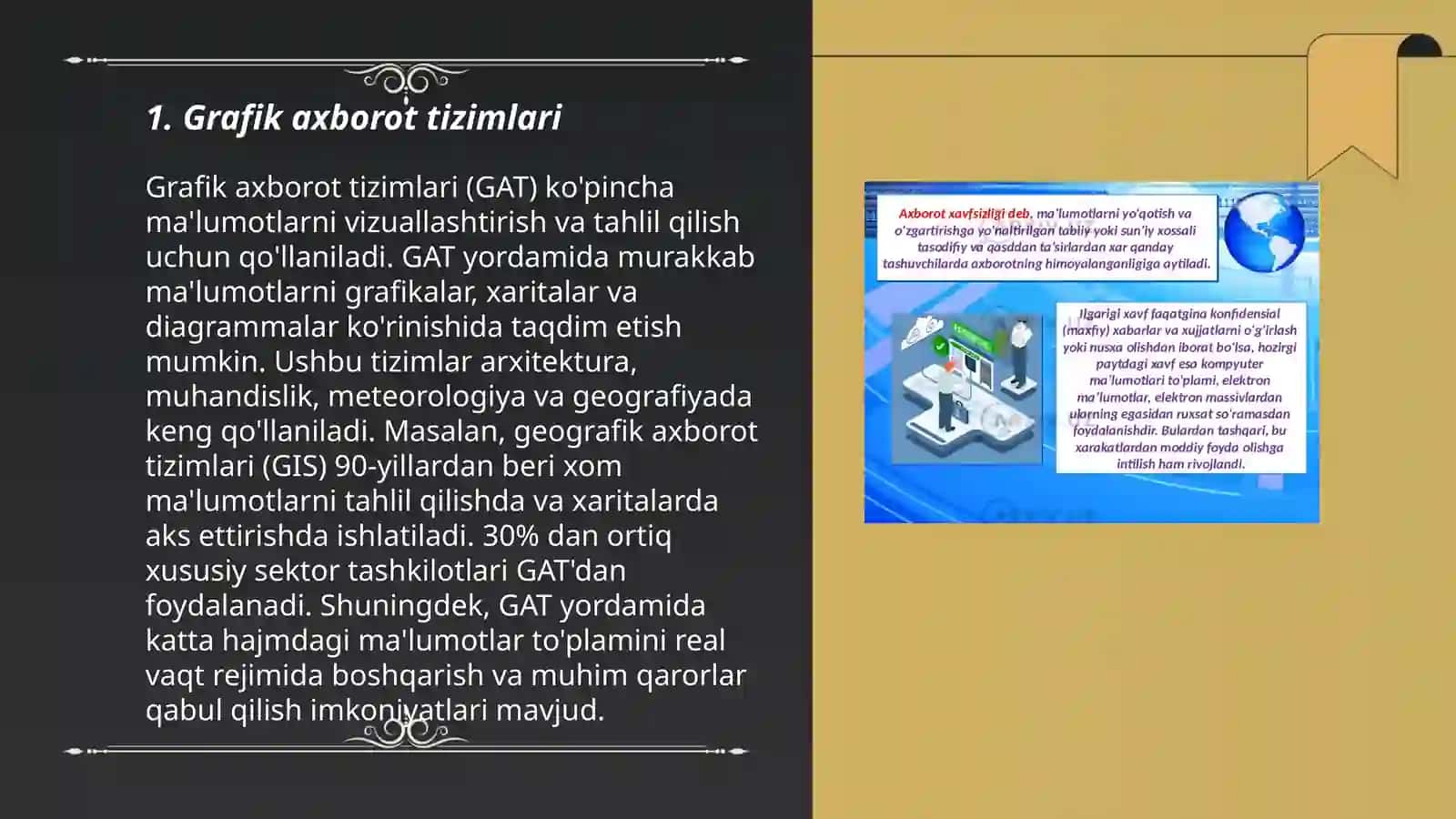 Grafik axborotlar bilan ishlash texnologiyasi 3