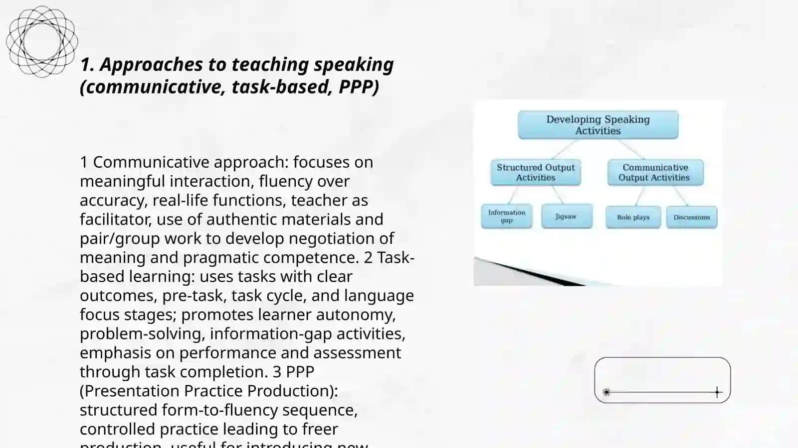 Teaching speaking skill 3