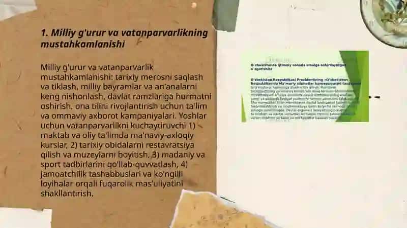 Milliy g'urur va vatanparvarlikning mustahkamlanishi 3