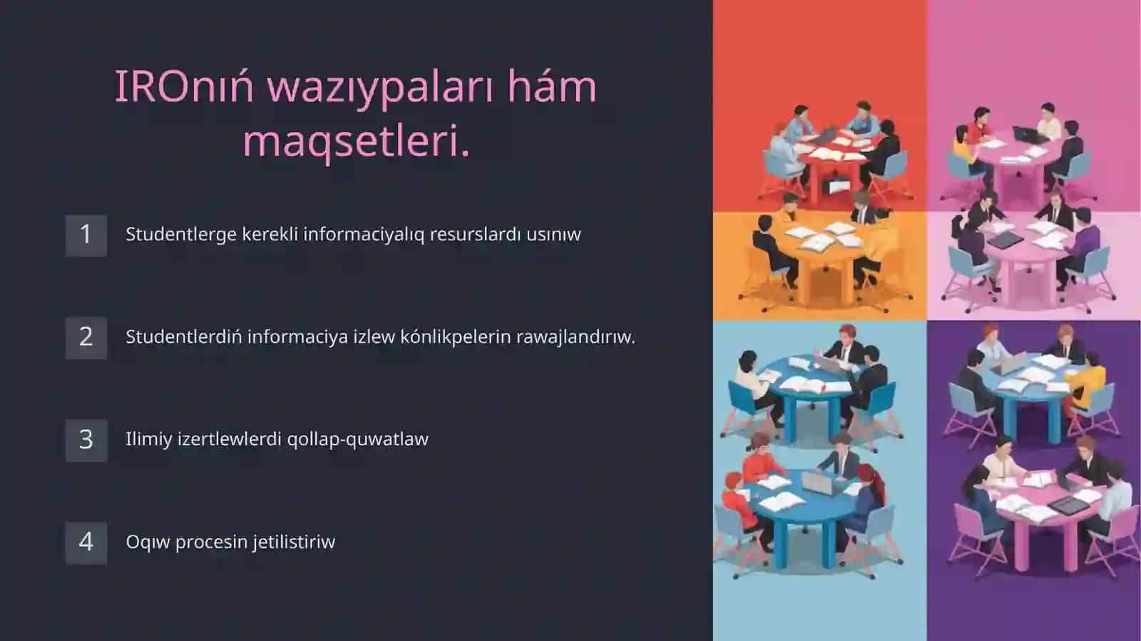 Málimleme resurs orayı hám olardıń studentler bilimin arttırıwdaǵı ornı 3