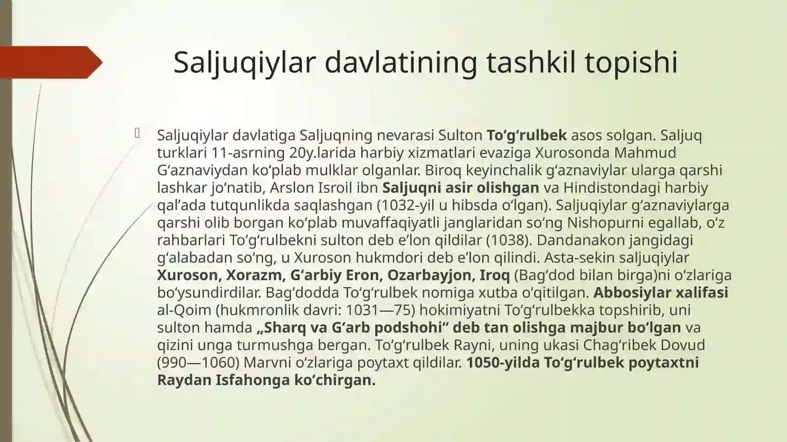 Saljuqiylar davlati (1037–1194) 3