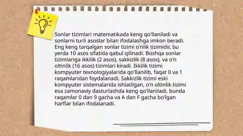 PISA xalqaro baholash dasturida matematikaga oid mazmun sohalari 3