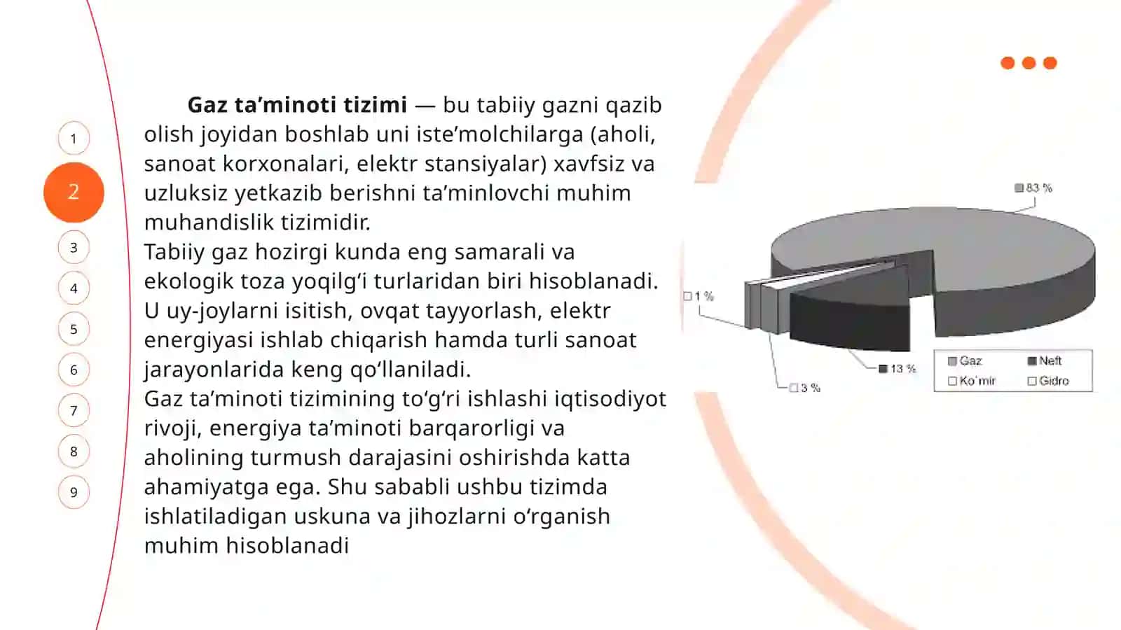 Gaz ta'minotida ishlatiladigan uskuna va jihozlar 3