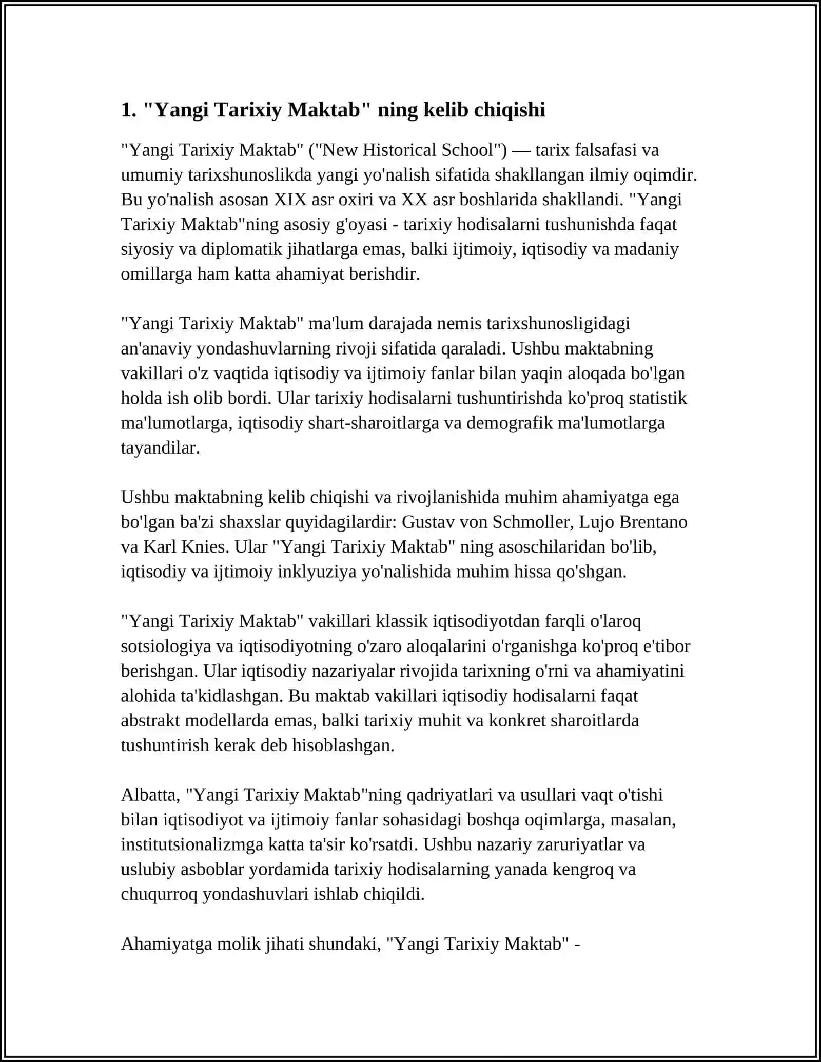 GERMANIYADA "YANGI TARIXIY MAKTAB" VA UNING IQTISODIY MAZMUNI 3