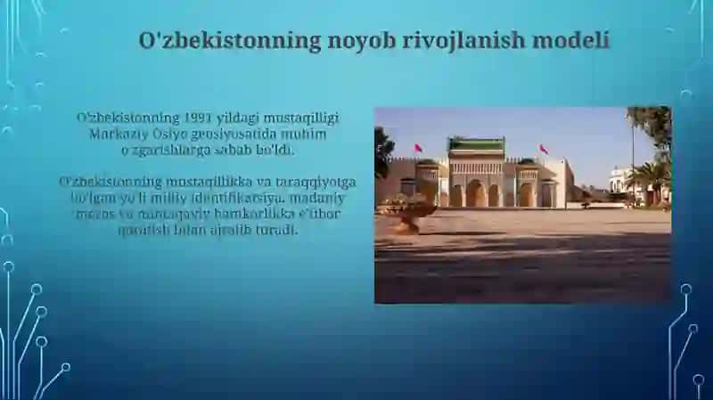 O'zbekistonning Mustaqillik Yo'llari 3