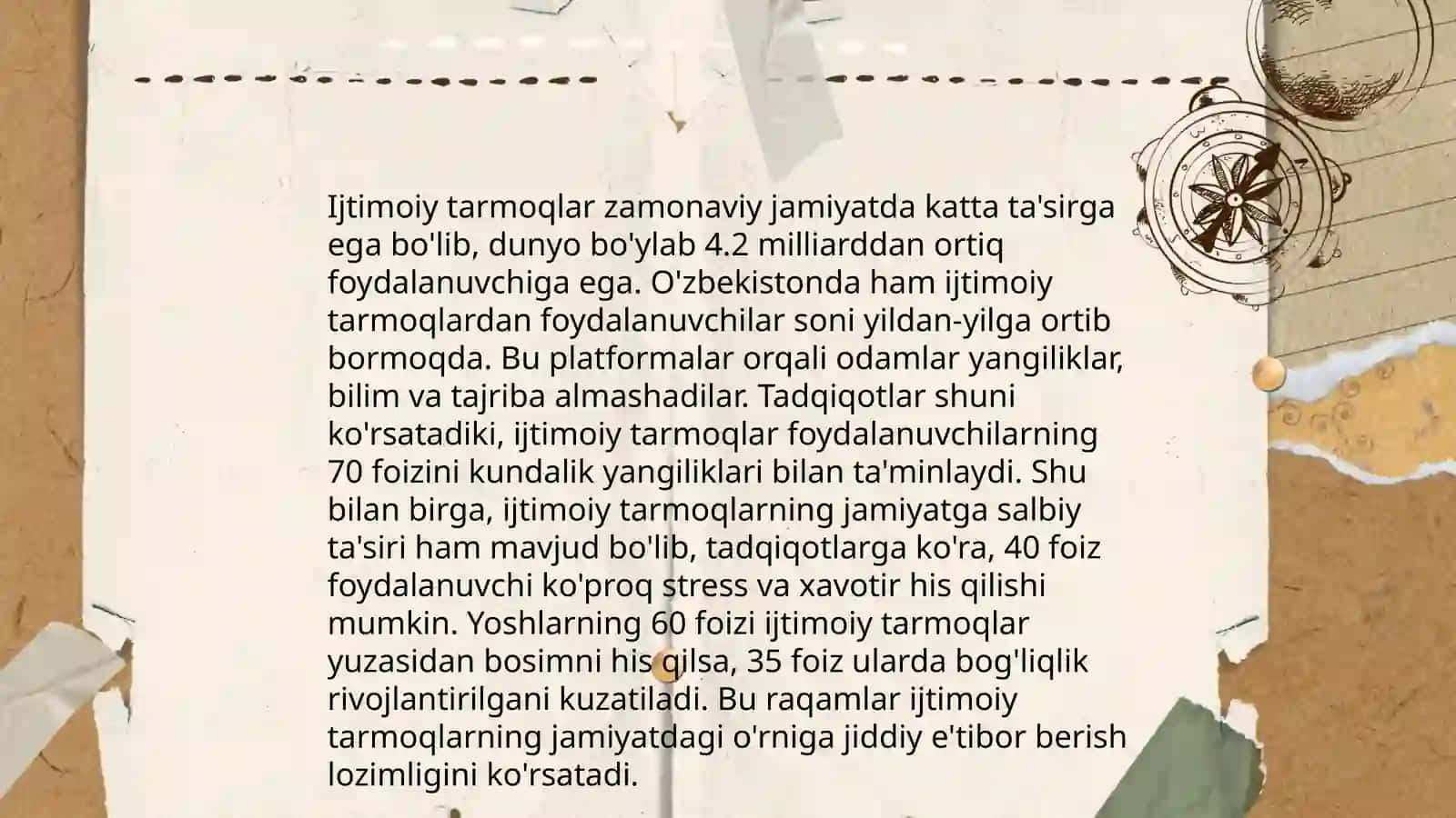 Ijtimoiy tarmoqlarning jamiyatga ta'siri 3