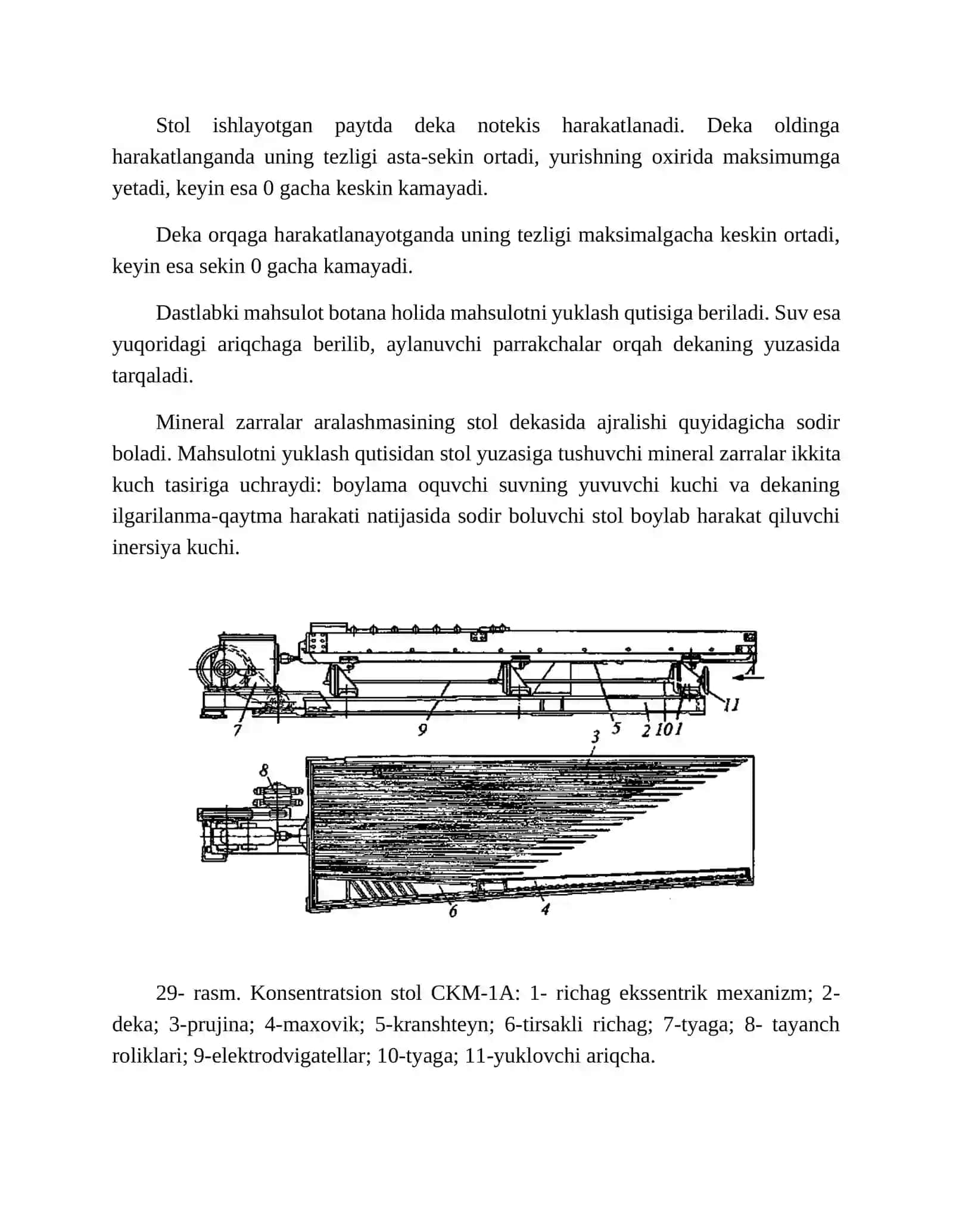 Konsentratsion stellar va ularning parametrlari, ishlash tartibi 3