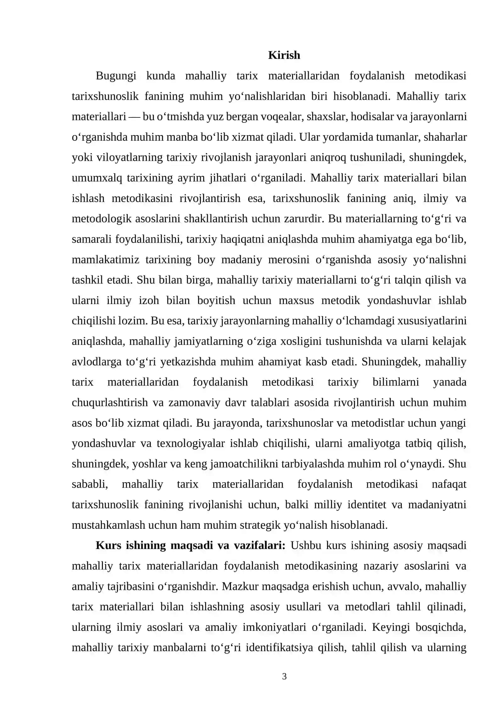 Tarix darslarida mahalliy tarix materiallaridan foydalanish metodikasi 3