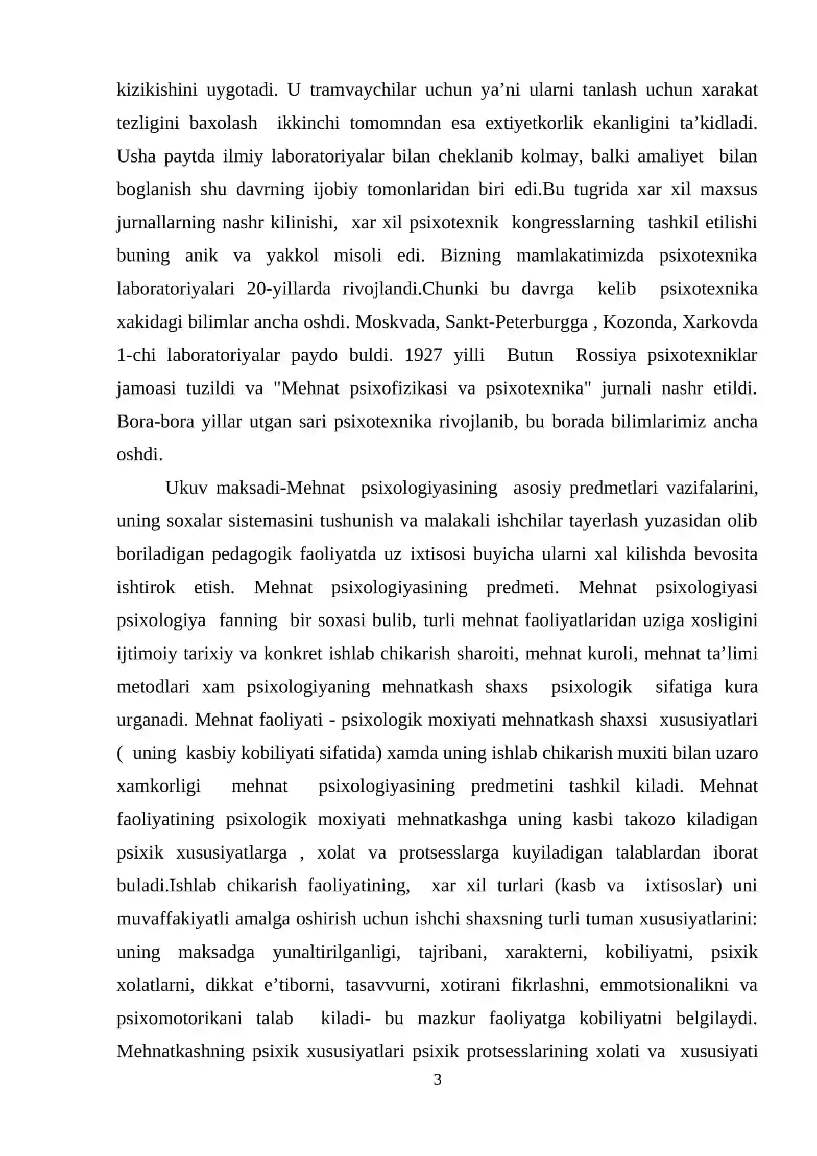 Mehnat psixologiyasi va ergonomika 3