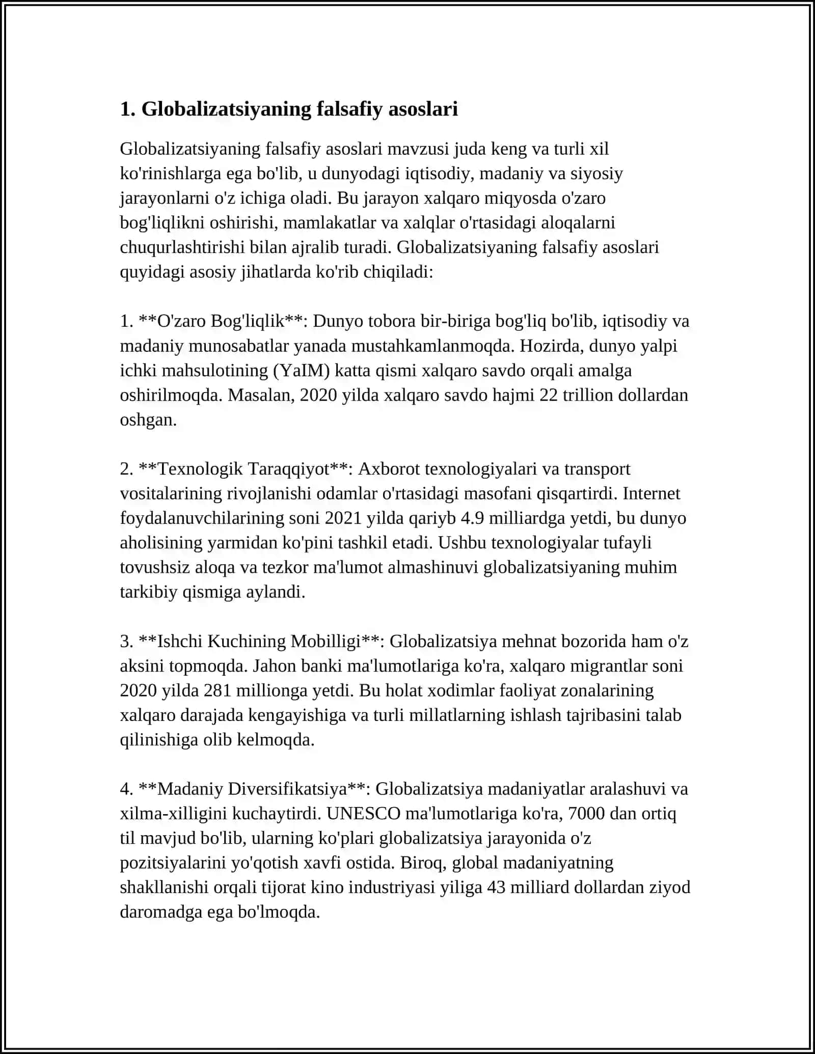 GLOBALLASHUV - YANGI FALSAFIY MAVZUSI 3
