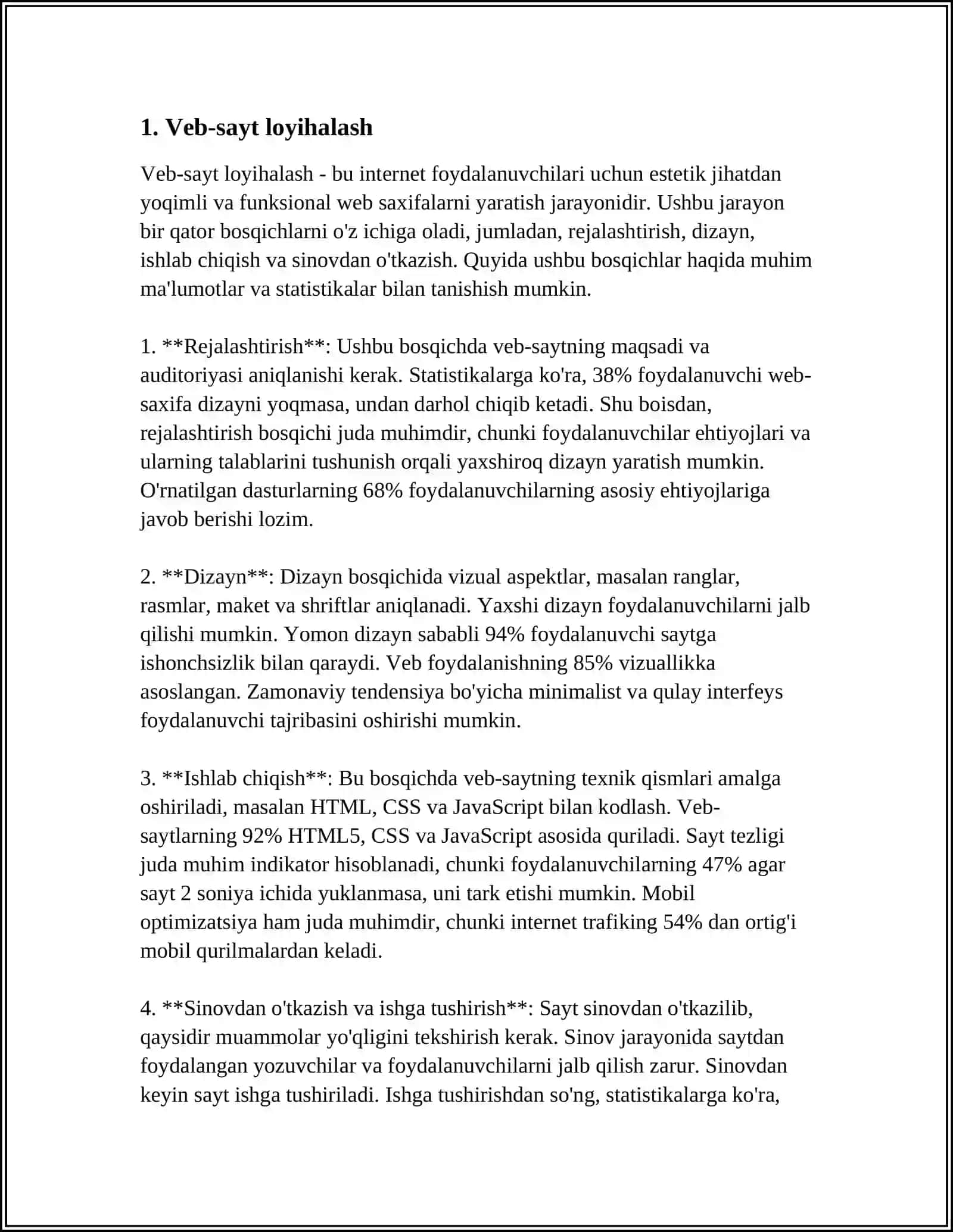 WEB SITE DEVELOPMENT 3