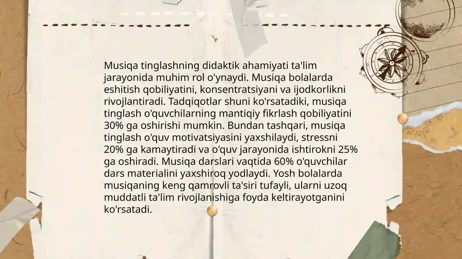 Boshlangich sinf oquvchilarida musiqa tinglash madaniyatini shakllantirish 3