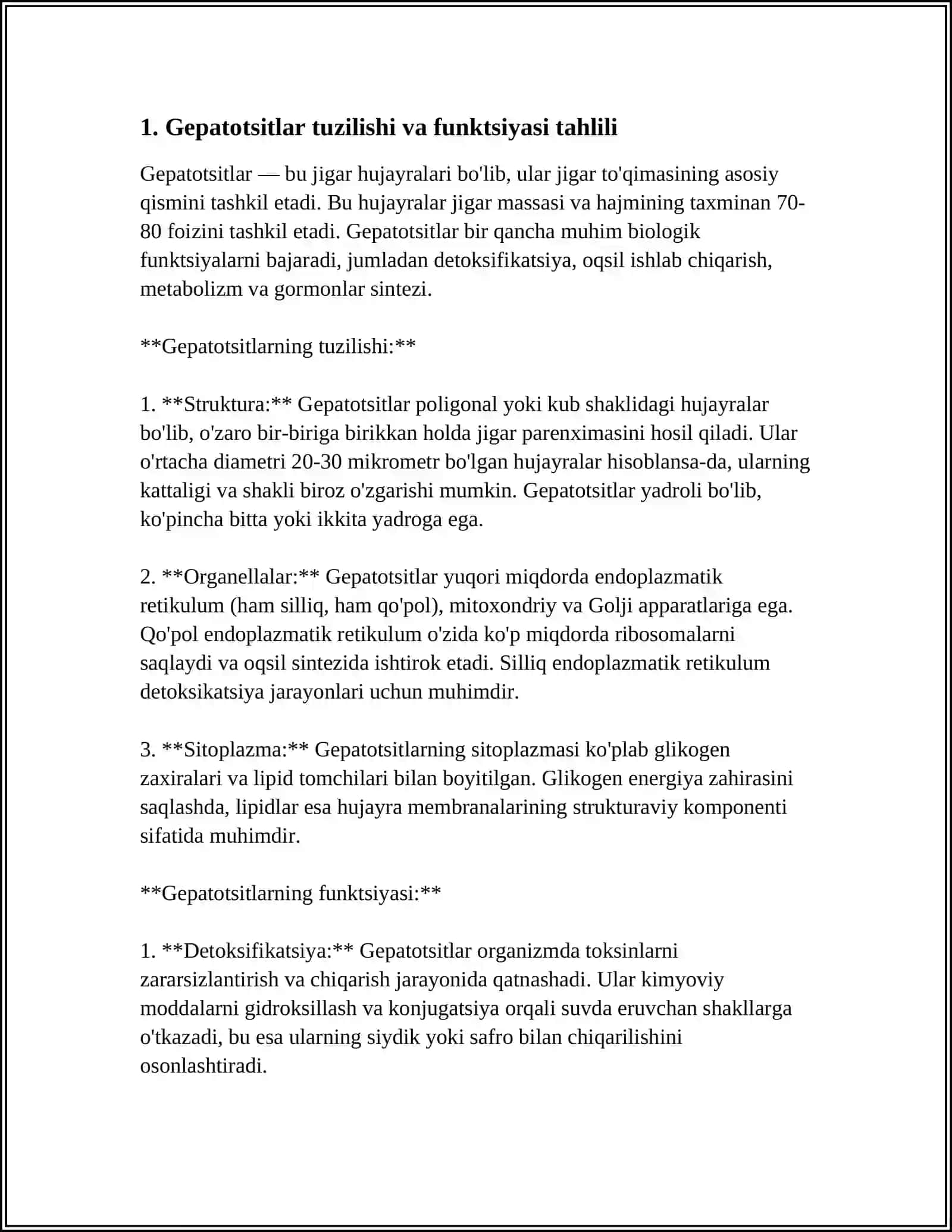 MUSTAQIL ISH: GISTOLOGIYADA ZAMONAVIY TADQIQOT USULLARI 3