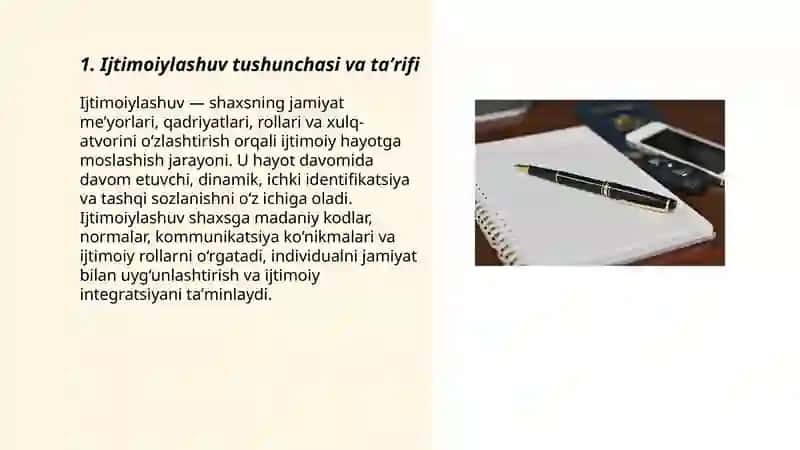 Ijtimoiylashuv tushunchasi jarayoni vositalari 3