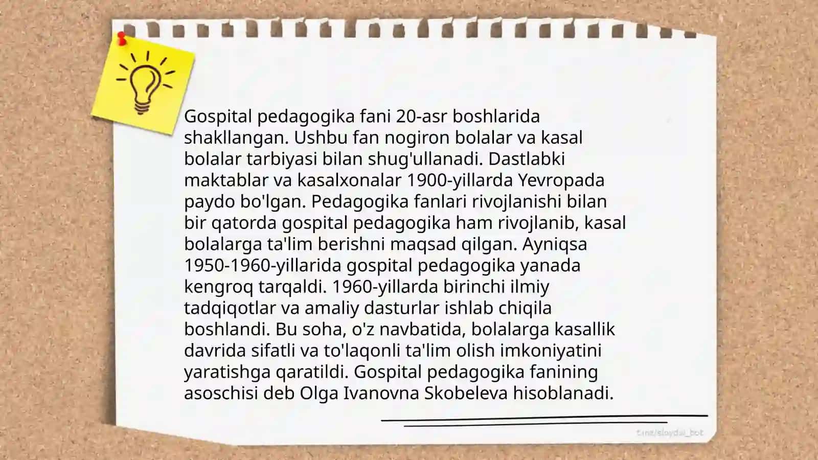 Gospital pedagogika fanining tarixi,mazmuni va mohiyati 3