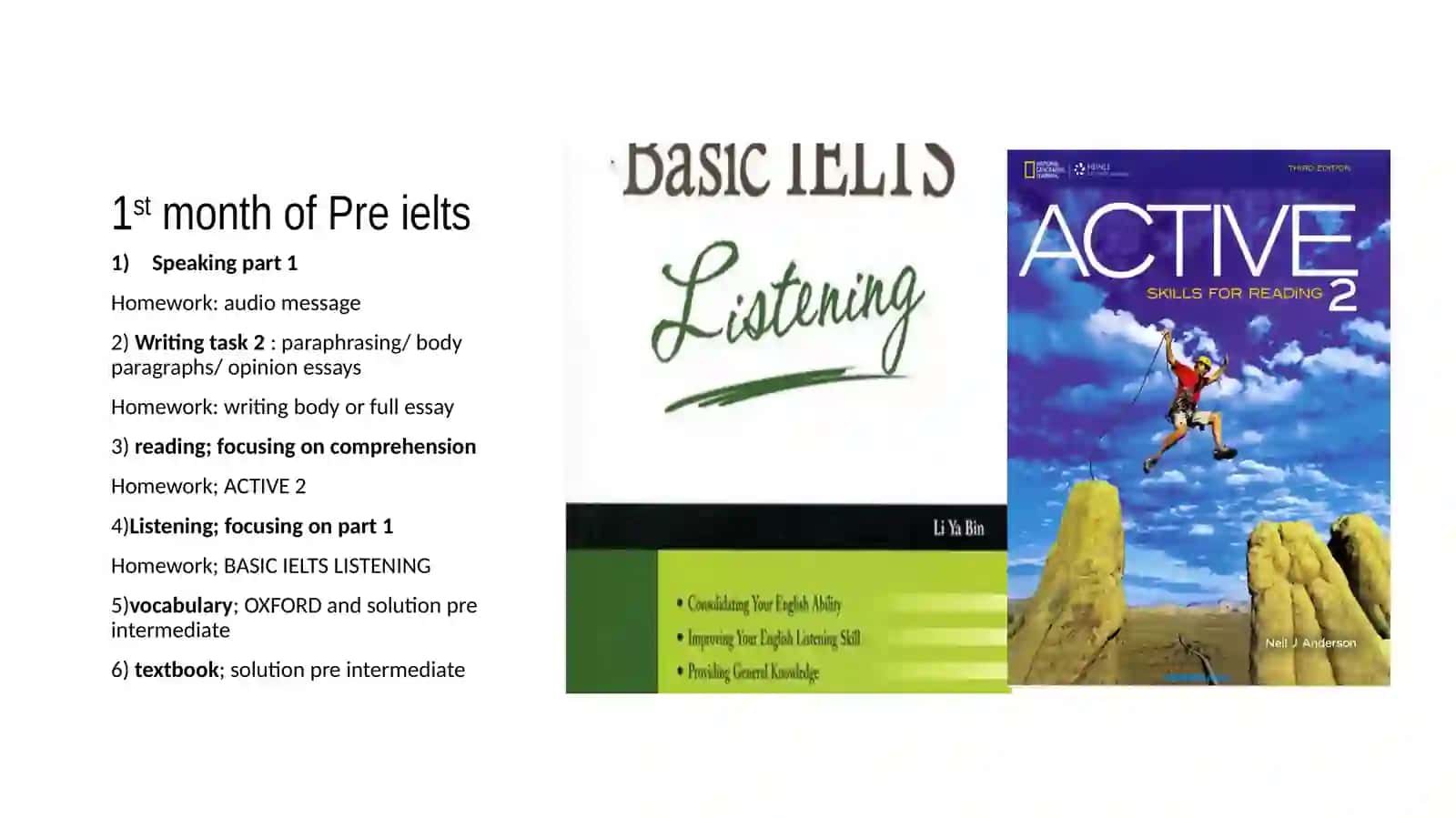 PRE- IELTS 3
