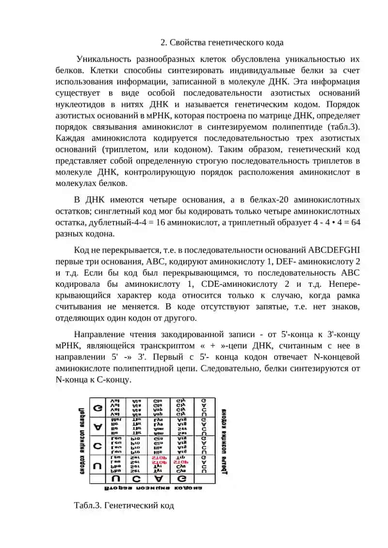 Механизмы экспрессии генов 3