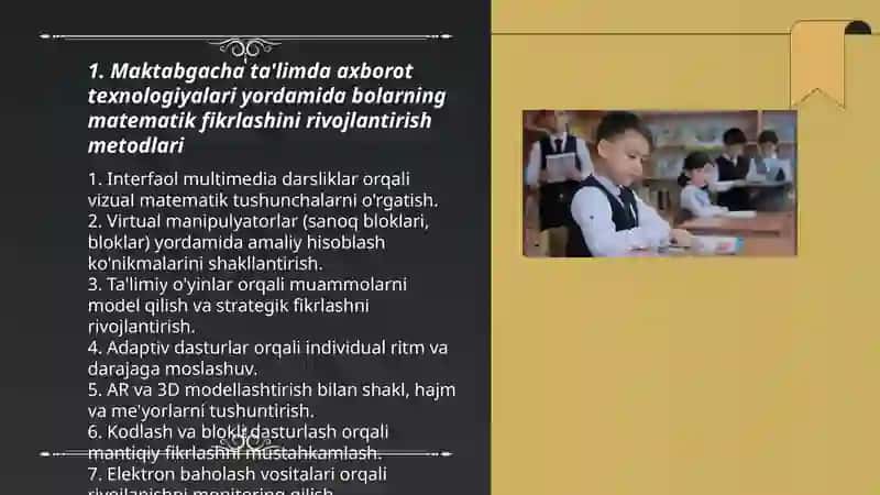 Maktabgacha ta'lim tashkilotlarida talim jaragonlarini rivojlantirish metodlari 3