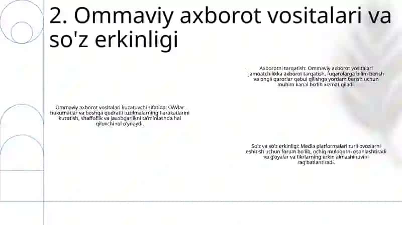 Ommaviy Axborot Vositalarining Huquqiy Faolyati 3