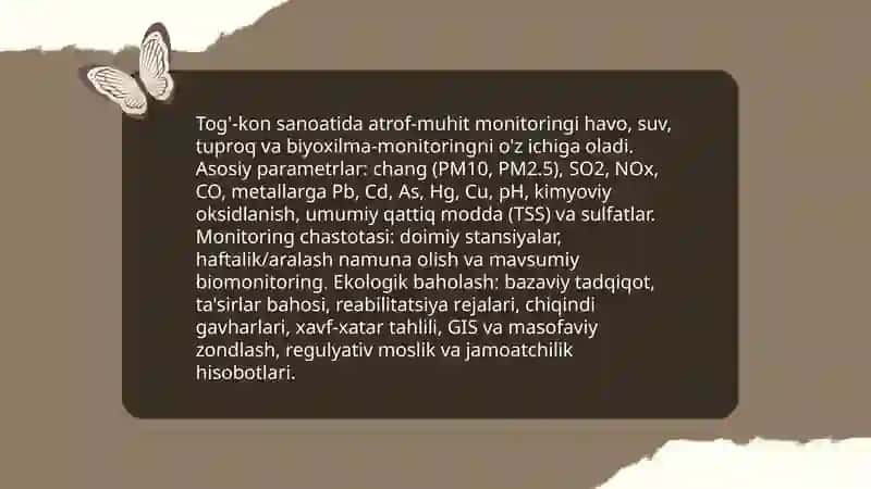 Toğ kon,kimyo metallurgiya sanoati va atrof muhit muhofazasi 3
