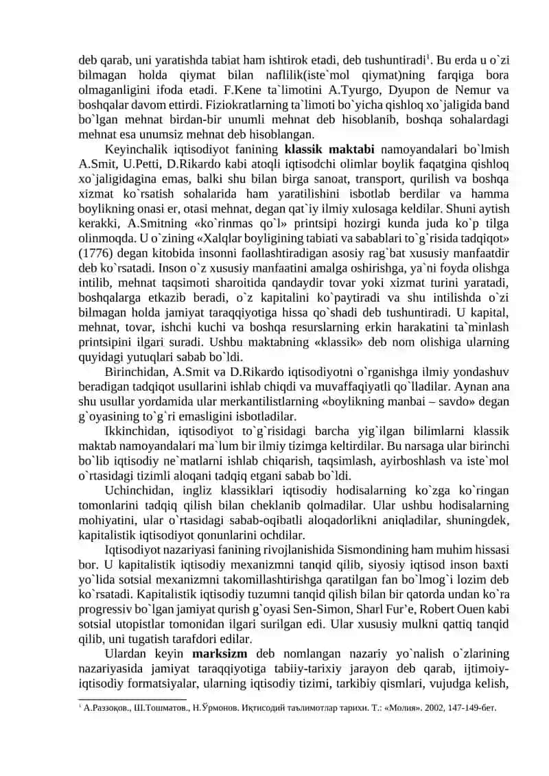 IQTISODIYOT NAZARIYASI FANINING PREDMETI VA BILISH USLUBLARI 3