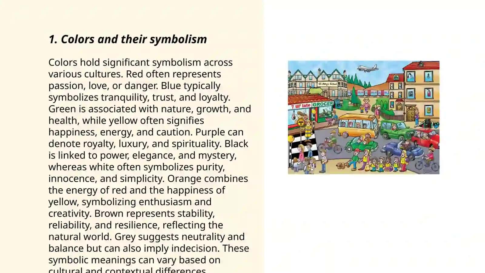 Describing pictures 3