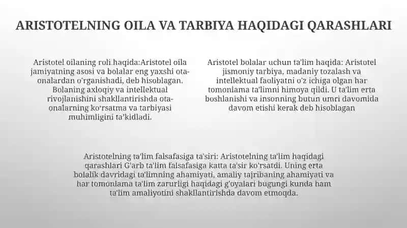 Qadimgi Yunon Rim Mutafakkirlarining Oila Tarbiyasi Haqidagi Qarashlari 3