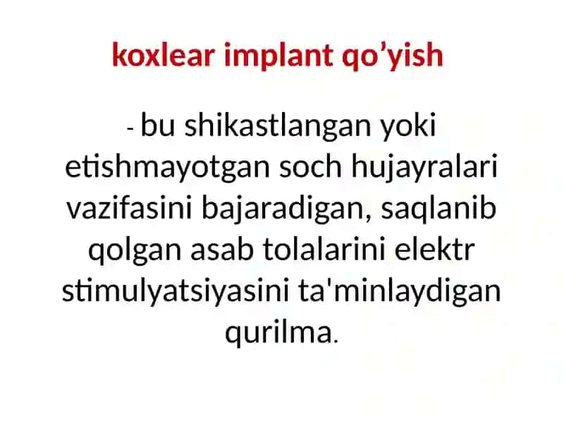 KoxlearIMPLANT 3