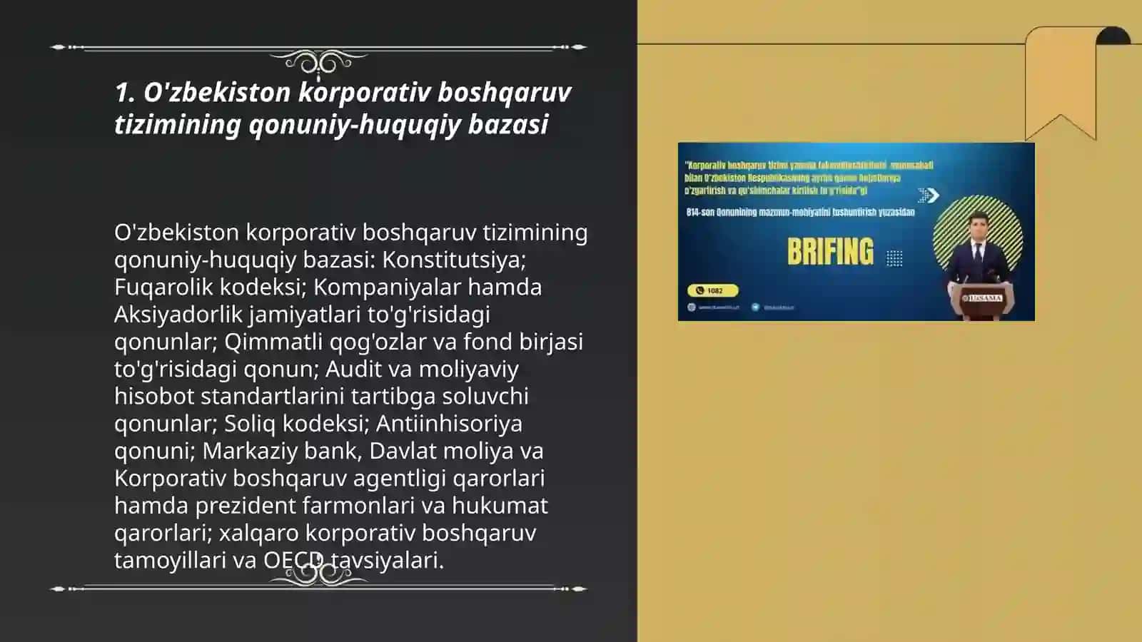 O'zbekiston korporativ boshqaruv tizimi 3