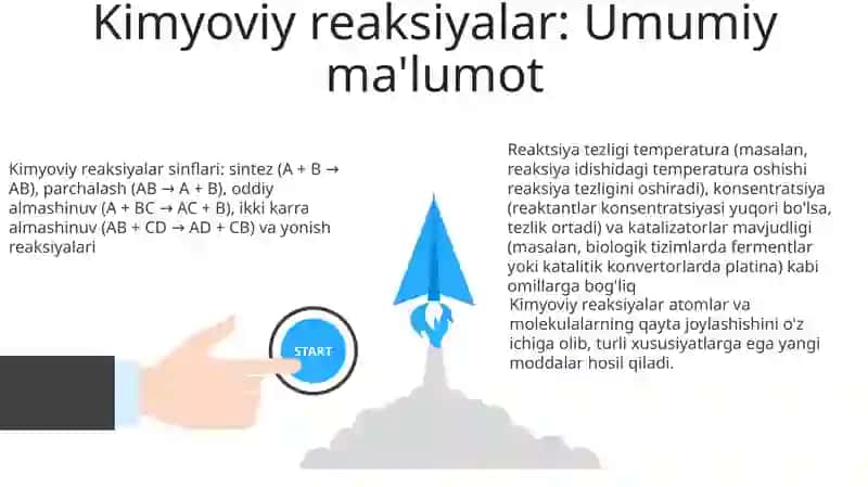 Kimyoviy reaksiyalar va ularning sinflarga bólinishi 3