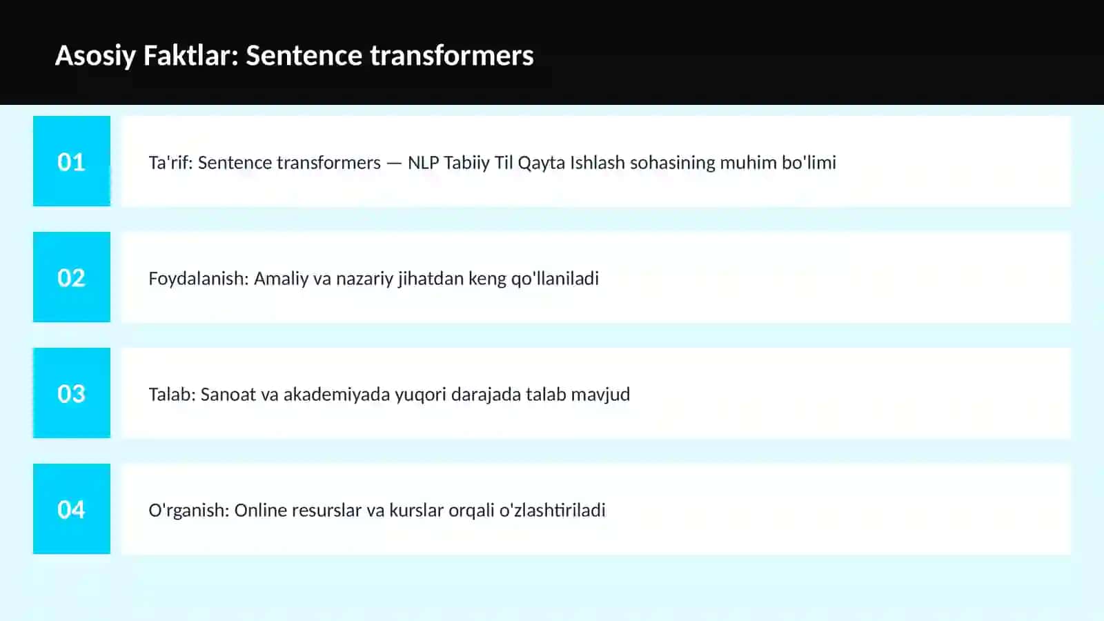 AI | NLP TABIIY TIL QAYTA ISHLASH 3