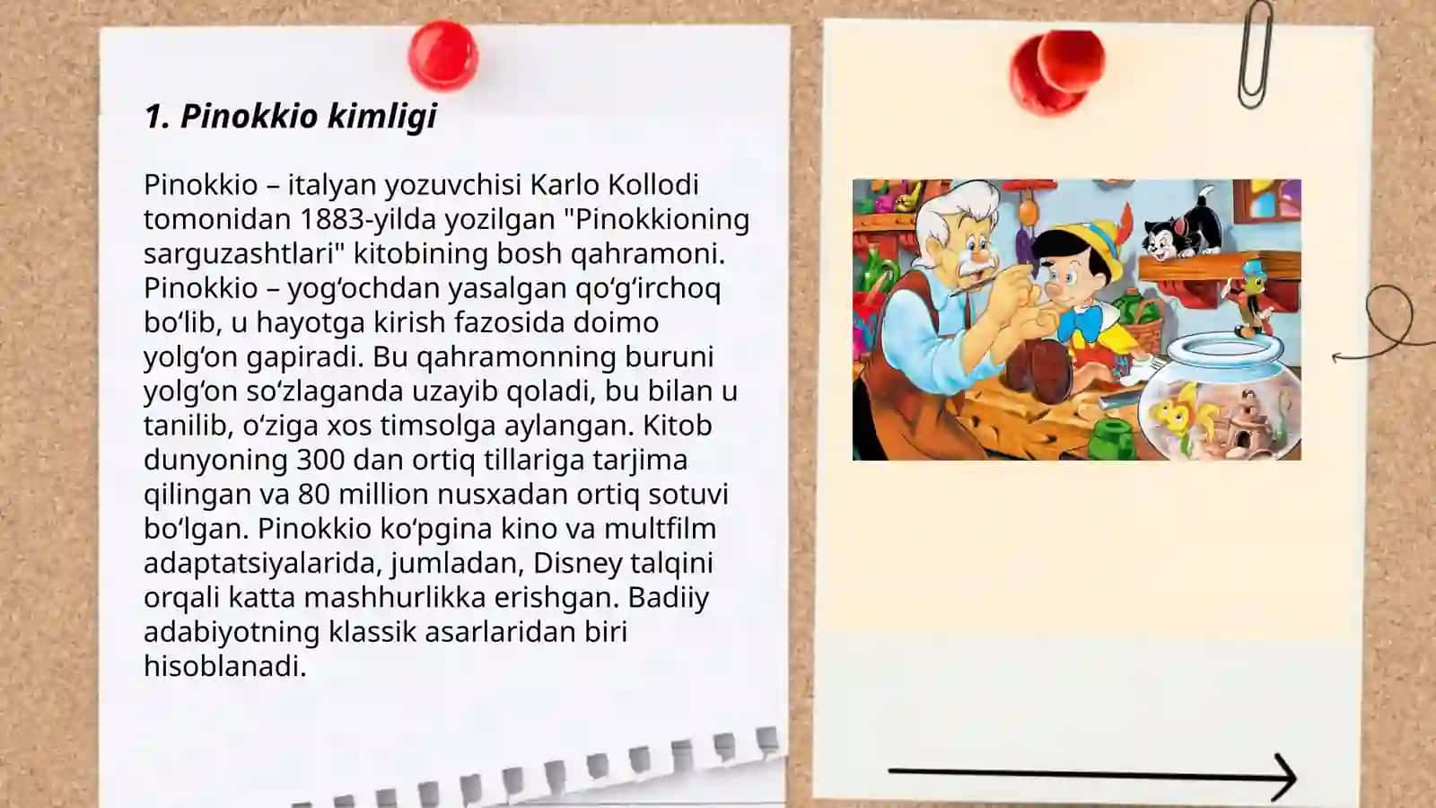 Pinokkioning boshidan kechirganlari 3