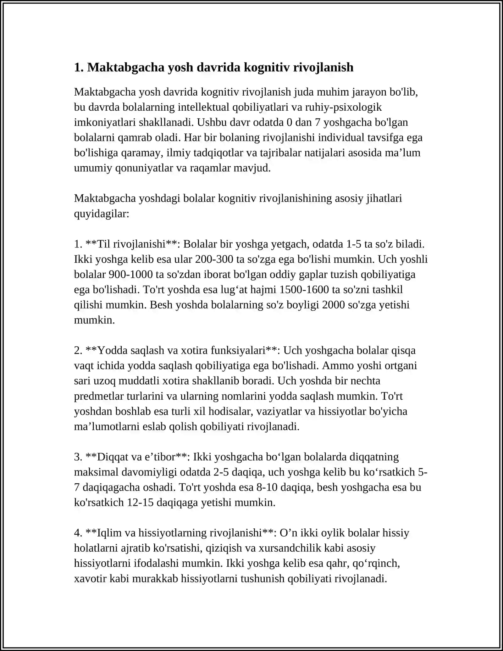 MAKTABGACHA YOSH DAVRIDA PSIXIK RIVOJLANISH XUSUSIYATLARI 3