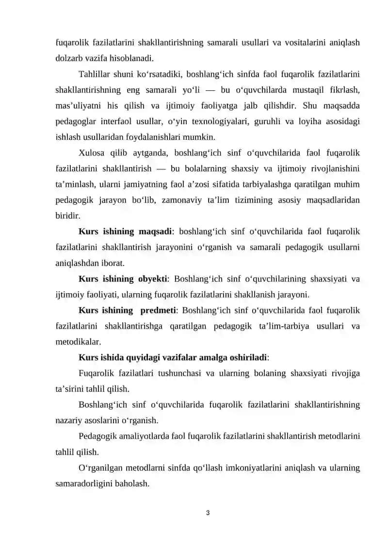 Boshlang'ich sinf o'quvchilarida faol fuqarolik fazilatlarini shakillantirish 3