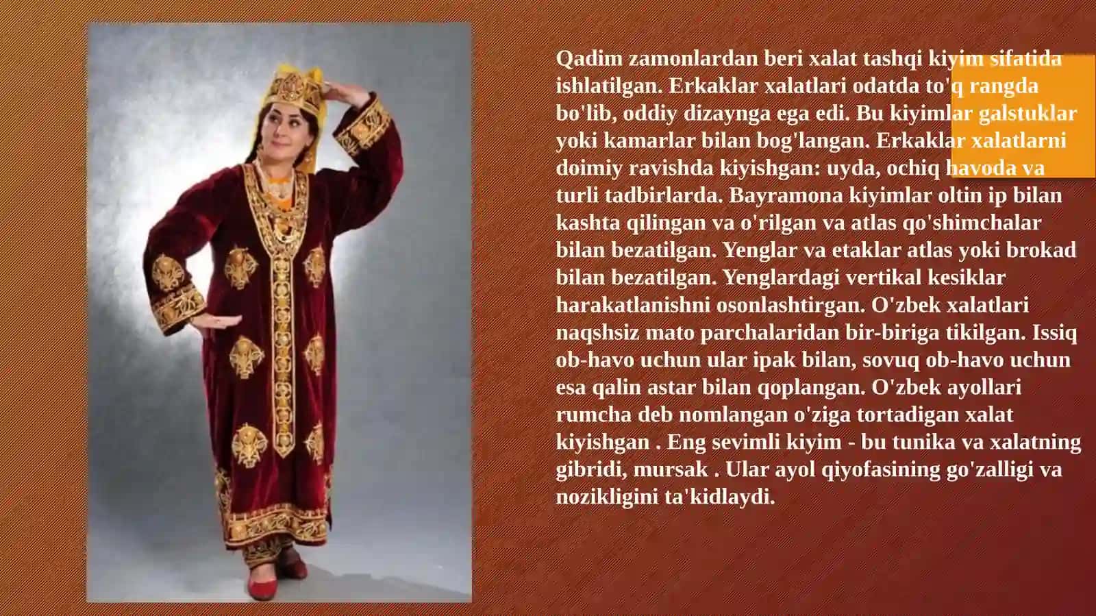 Oʻzbek milliy liboslari 3