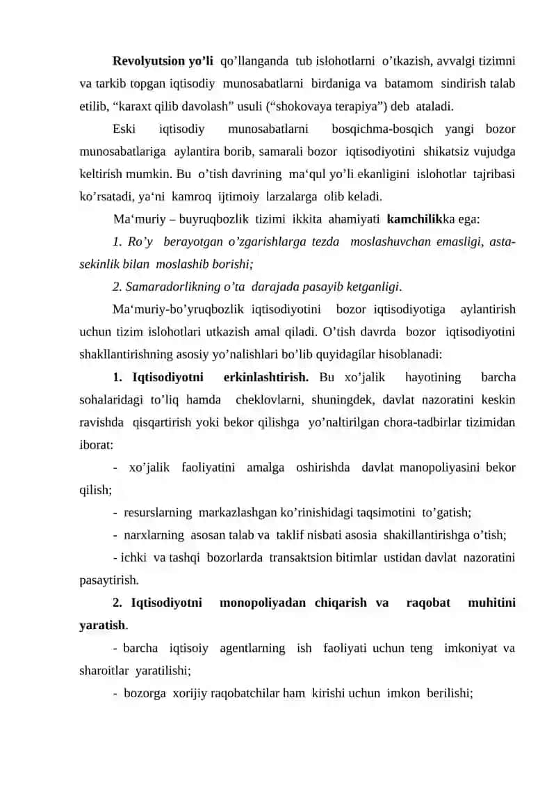BOZOR IQTISODIYOTI MODELLARI 3