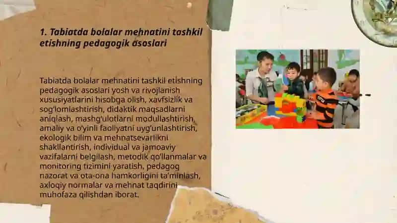 Tabiatda bolalar mehnatlarini tashkil etish texnologiyasi 3