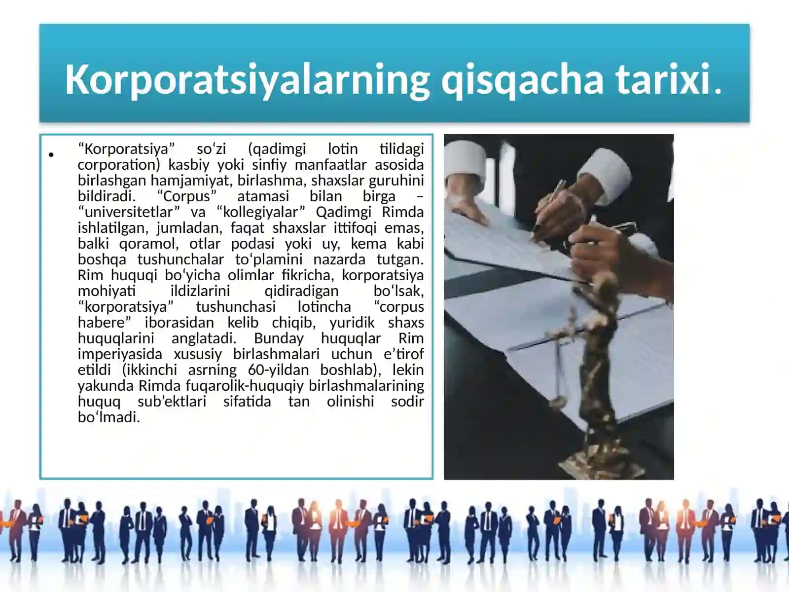 KORPORATIV HUQUQNING UMUMIY QOIDALARI 3