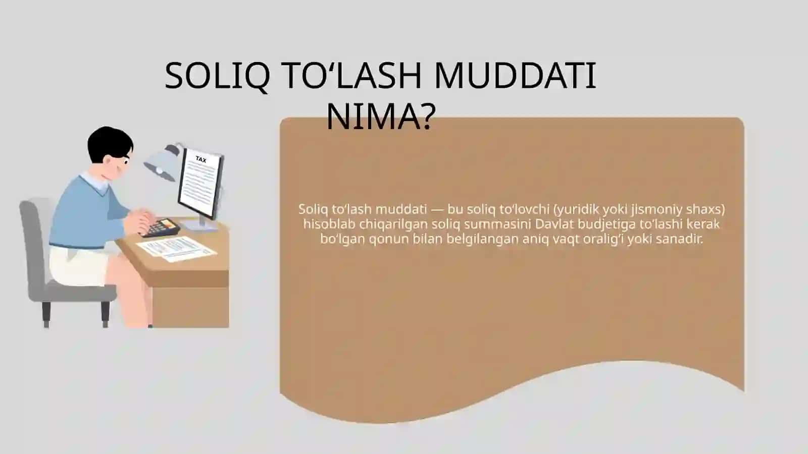 soliq to'lash muddatini o'zgartirish asoslari va shakllari 3