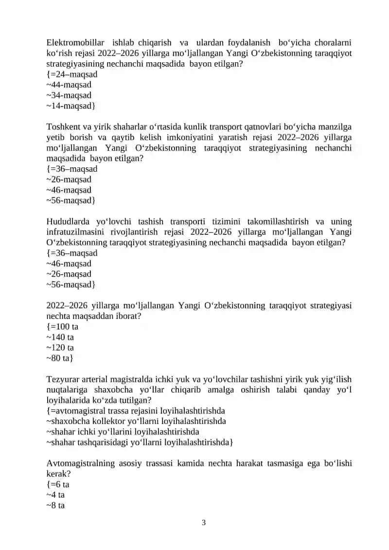 Avtomobillarning texnik ekspluatatsiyasi va servisi 3