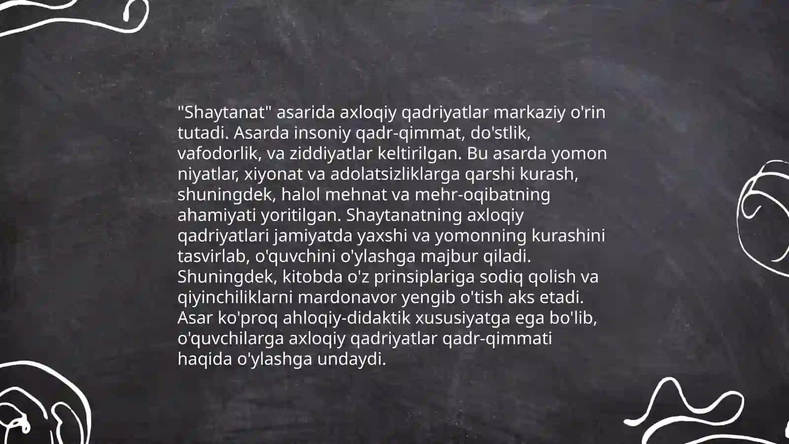 Tohir Malikning "Shaytanat" asarining axloqiy-didaktik tahlili 3