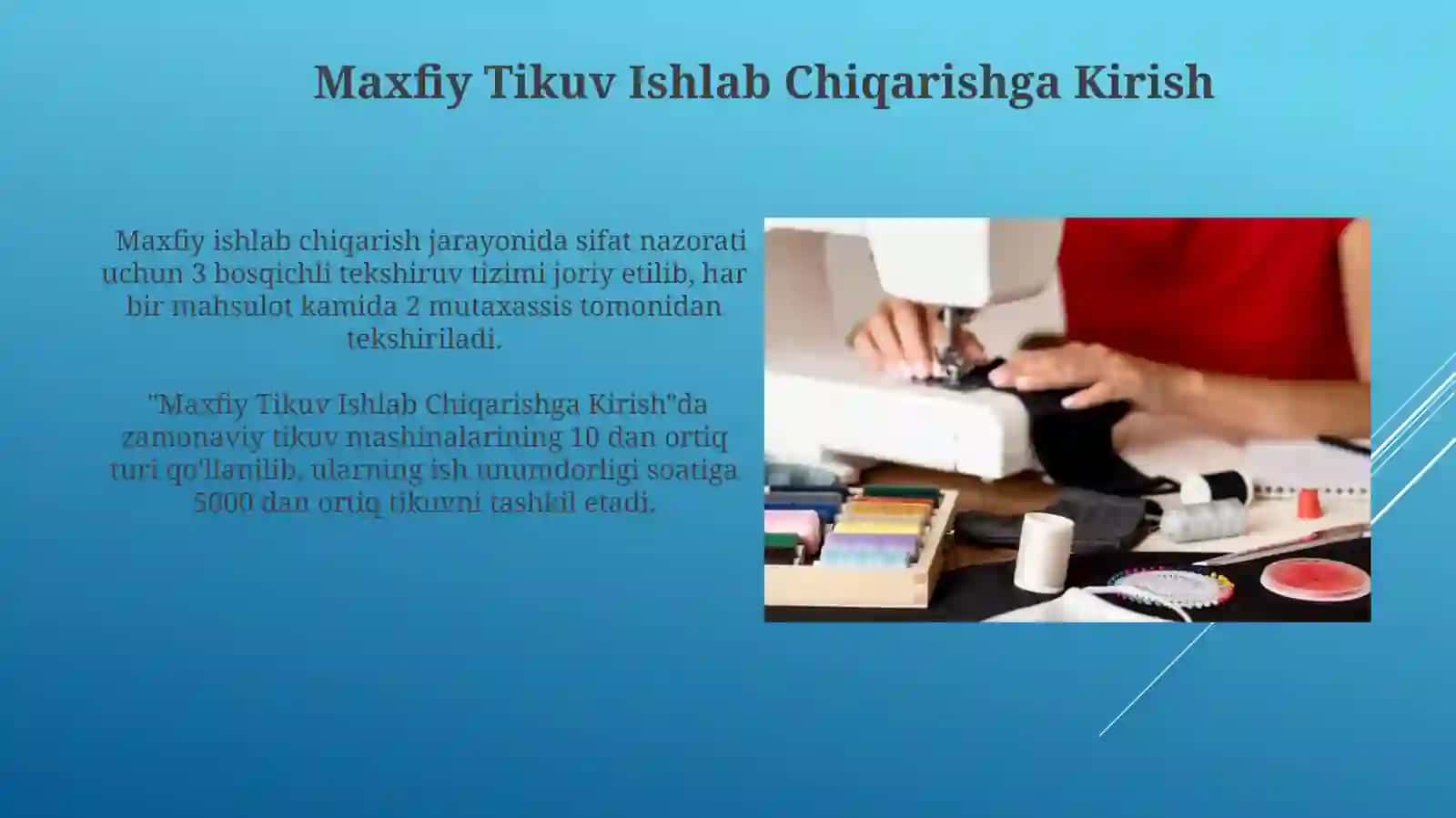 Yörmalash tikib yörmalash mashinalari yashirin bahyaqator hosil qilib tikish 3