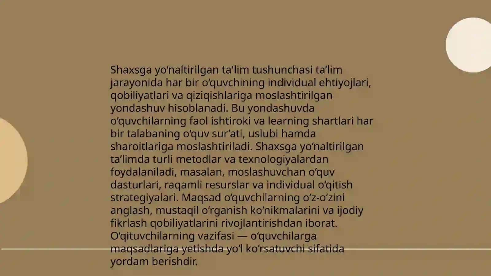 Shaxsga yo‘naltirilgan ta‘lim texno-logiyalari 3