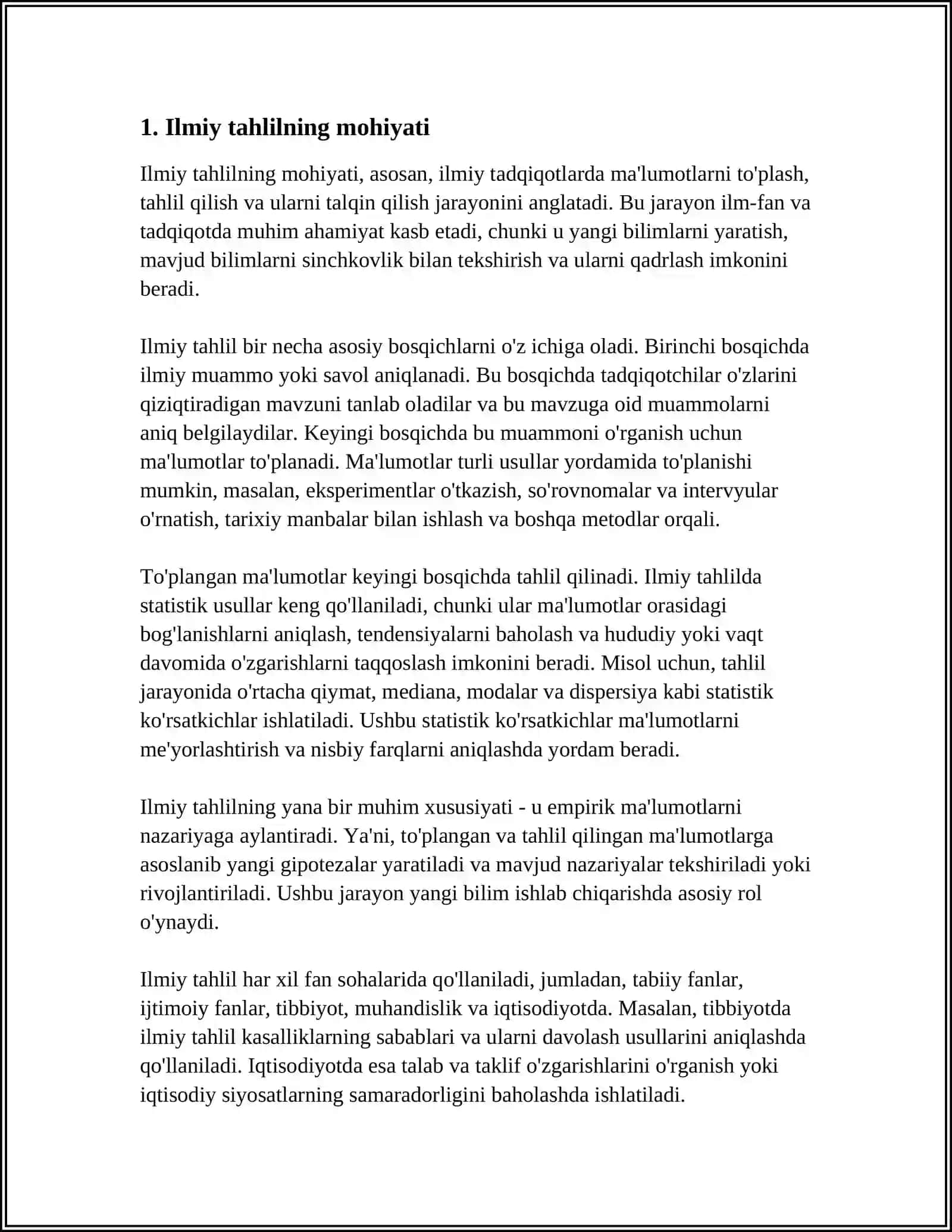ILMIY MATNNING KOMPLEKS TAHLILI 3