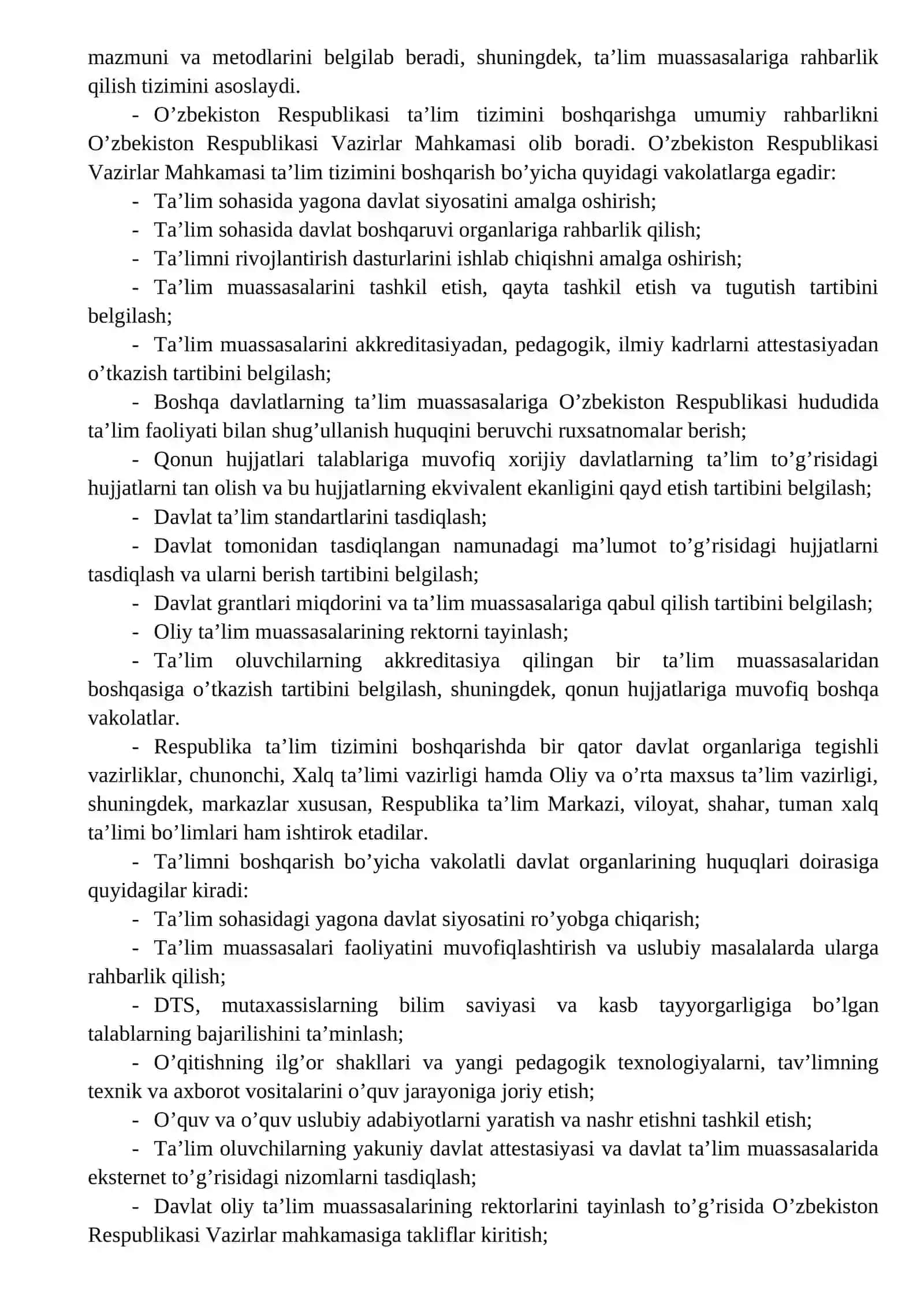 O’zbekiston Respublikasi ta’lim tizimi rivojlantirishning kontseptual asoslsri 3