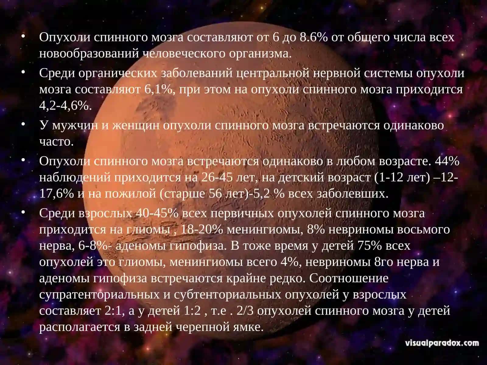 Диагностика и лечение опухолей спинного мозга 3